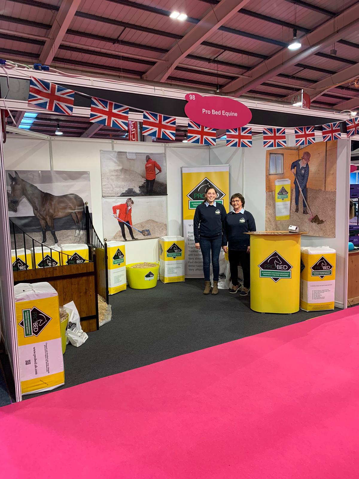 The ProBed stand at an equestrian show